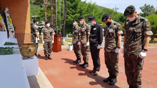 4일 육군 39사단은 창녕군 박진 전쟁기념관에서 6.25 전사자 유해발굴 개토식을 가졌다.