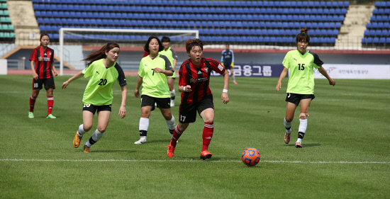 합천제12회전국여자축구선수권대회개막경기