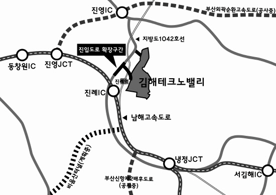 김해테크노밸리_교통입지도